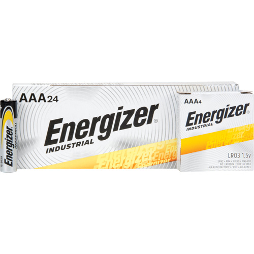 Energizer EN92 Piles alcalines industrielles, AAA, 1,5 V