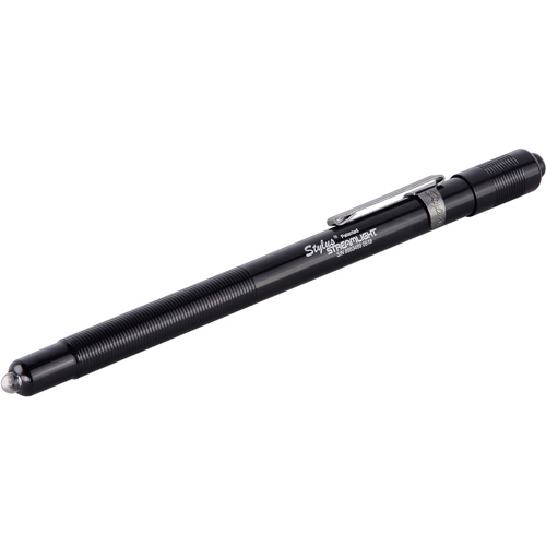 Streamlight 65022 Stylus&reg; Pen Light, LED, 2 Lumens, Aluminum Body, AAAA Batteries, Included