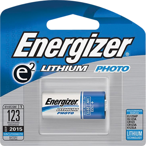 Energizer EL123APBP Lithium Batteries, 123, 3 V