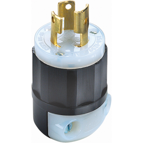 Leviton 4720-C Dispositif verrouillable de qualit&eacute; industrielle, Nylon, 15 A, 125 V, L5-15P