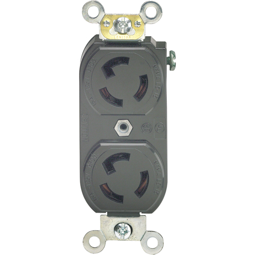 Leviton 4700 Duplex Locking Receptacle