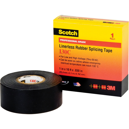 3M Scotch® 130C Linerless Rubber Splicing Tape XC323 (130C1X30) Shop