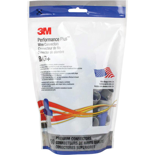 3M B/G POUCH Performance Plus Wire Connectors