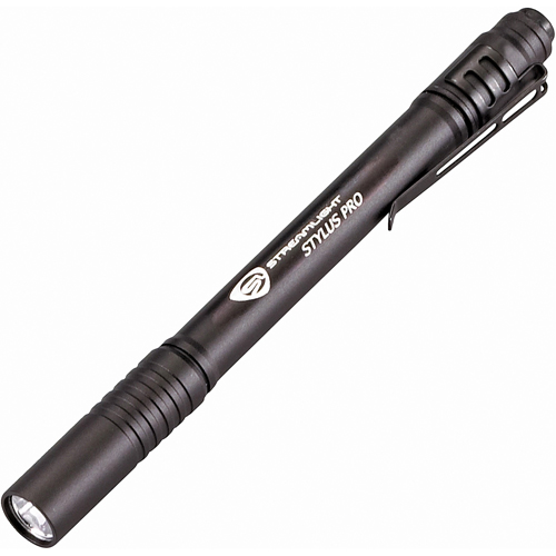 Streamlight 66118 Lampe stylo Stylus Pro, DEL, 100 lumens, Corps en Aluminium, piles AAA, Compris