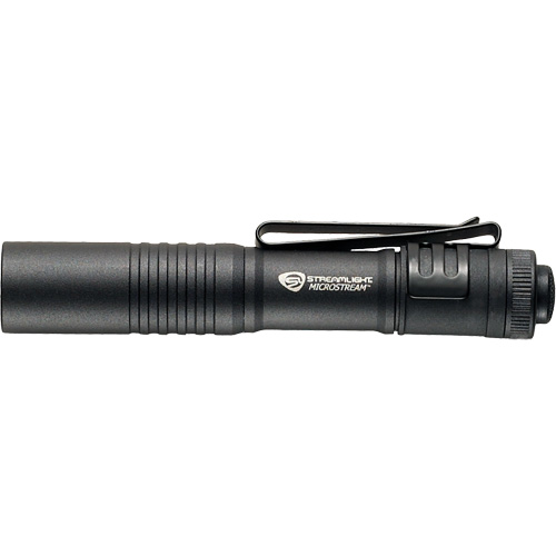 Streamlight 66318 Lampe stylo MicroStream, DEL, 45 lumens, Corps en Aluminium, piles AAA, Compris