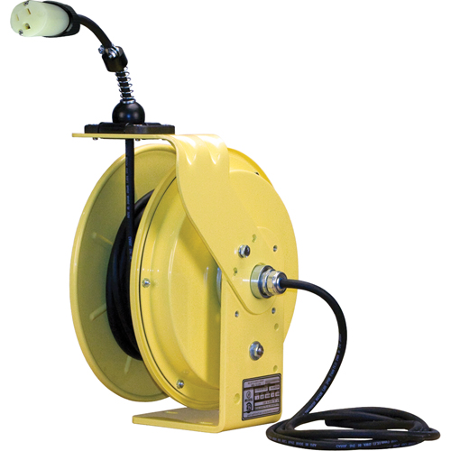 LIND EQUIPMENT Heavy-Duty Single-Outlet Cord Reel (LE9030123S2-SOW)