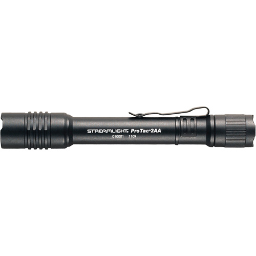 Streamlight 88033 Lampe de poche tactique professionelle ProTac 2AA, DEL, 250 lumens, Piles AA