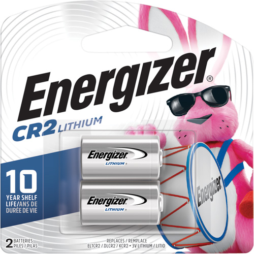 Energizer EL1CR2BP2 Piles, CR2, 3 V