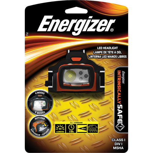 ENERGIZER Intrinsically Safe Headlamp XD188 (MSHD31BP) Shop Headlamps