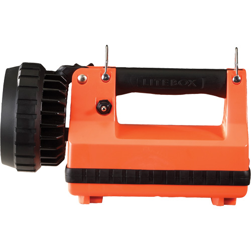 Streamlight 45815 E-Flood&reg; FireBox&reg; Lantern with Vehicle Mount System, LED, 615 Lumens, 8 Hrs. Run Time, Rechargeable Batteries, Included