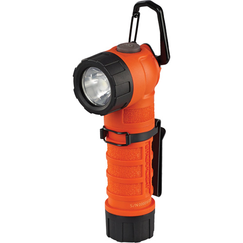 Streamlight 88834 Lampe de poche &agrave; angle droit PolyTac 90 X, DEL, Piles CR123A, Polym&egrave;re