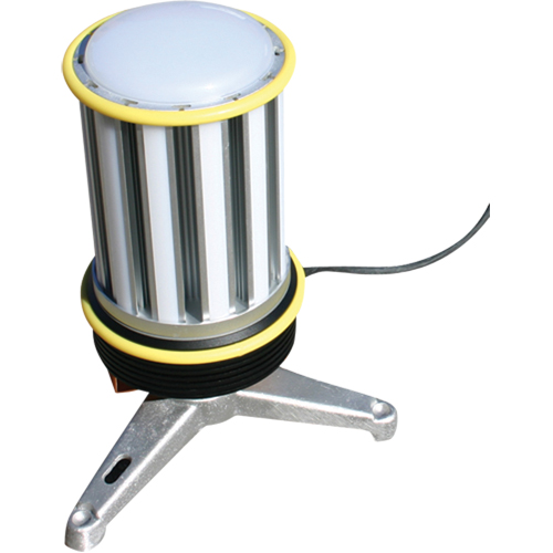 Lind Equipment LE360LED-FS Beacon 360° Wide Area Light With Floor Stand, LED, 120 W, 13000 Lumens, Aluminum Housing