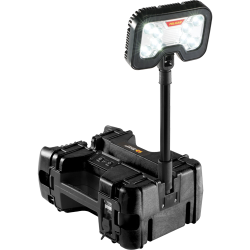 Pelican 094800-0000-110 9480 Remote Area Lighting Systems, LED, 41.1 W, 4000 Lumens, Plastic Housing