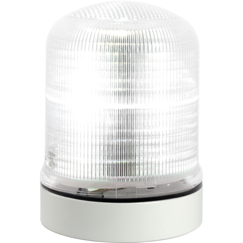 Federal Signal Corporation SLM100C Streamline&reg; Modular Multifunctional LED Beacons, Continuous/Flashing/Rotating, Clear