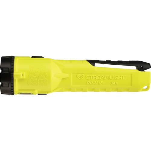 Streamlight 68750 Lampe de poche &agrave; s&eacute;curit&eacute; intrins&egrave;que Dualie 3AA, DEL, 245 lumens, Piles AA