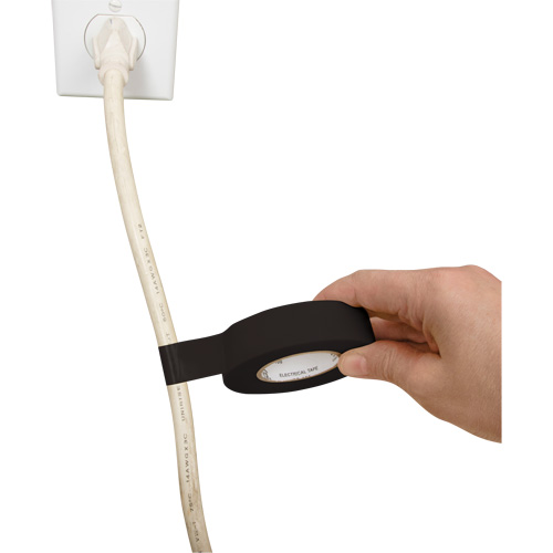 Outils Aurora XE890 Ruban isolant, 19 mm (3/4") x 18 m (60'), Noir, 7 mils