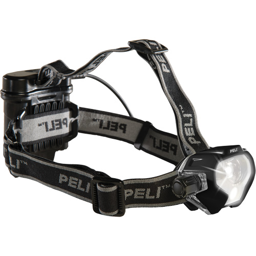 Pelican 027850-0000-110 Lampe frontale 2785, DEL, 215 lumens, 5 hres de fonctionnement, piles AA