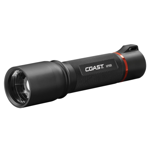 Coast 21442 HP8R Flashlight, LED, 760 Lumens, AAA/Rechargeable Batteries