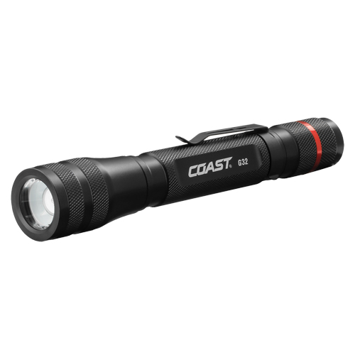 Coast 21440 G32 Flashlight, LED, 456 Lumens, AA Batteries