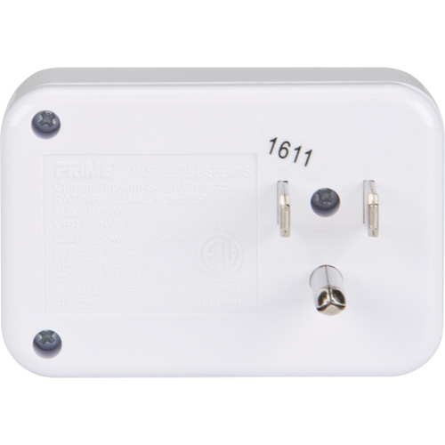 Prime PBUSB241S Prime&reg; USB Charger with Surge Protector