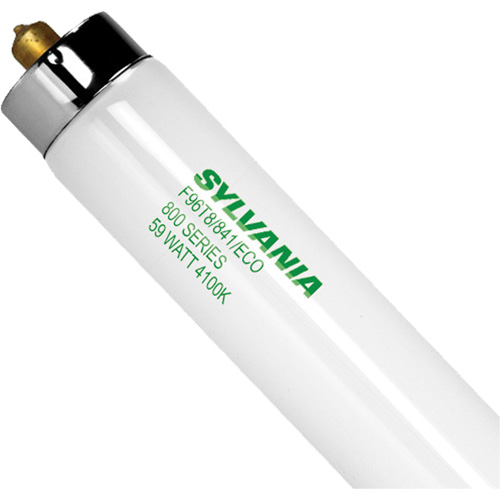 Sylvania 22149 OCTRON&reg; 800 XV SUPERSAVER ECOLOGIC Fluorescent Lamps, 59 W, T8, 4100 K, 96" Long