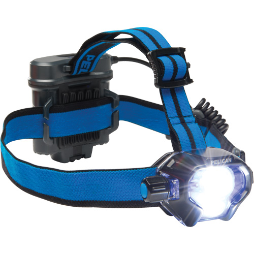 Pelican 027800-0000-110 Lampe frontale 2780, DEL, 430 lumens, 1,5 hres de fonctionnement, piles AA
