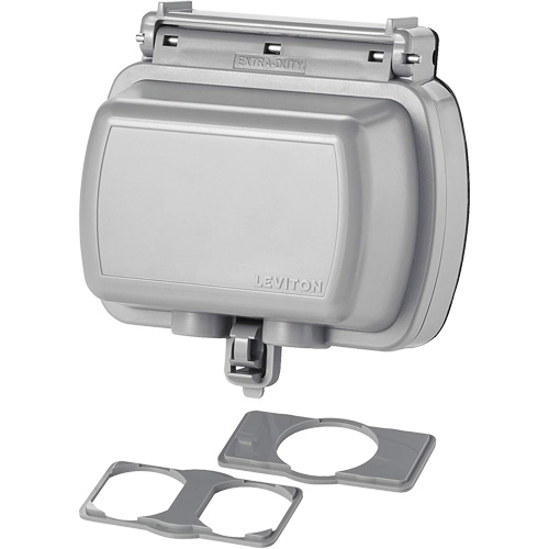 Leviton 5981-UGY Plaque murale robuste