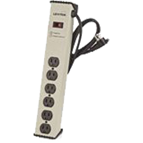 Leviton 5100-IS2 Surge Protector Strip, 6 Outlets, 900 J, 1500 W, 6' Cord