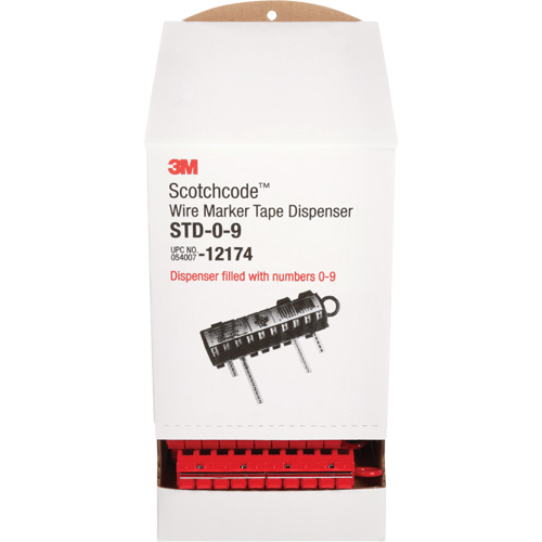 3M STD-0-9 ScotchCode Wire Marker Dispenser