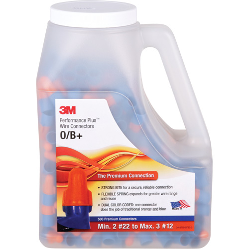 3M O/B-JUG Connecteur de fil Performance Plus