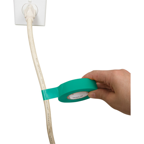 Outils Aurora XH384 Ruban isolant, 19 mm (3/4") x 18 m (60'), Vert, 7 mils