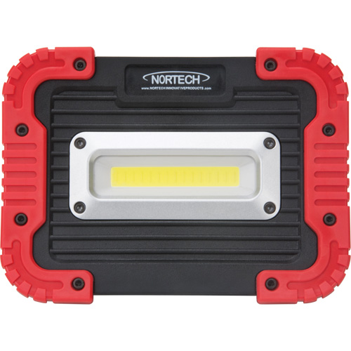 Nortech 9800R Portable Work Light, LED, 10 W, 1000 Lumens, Plastic Housing