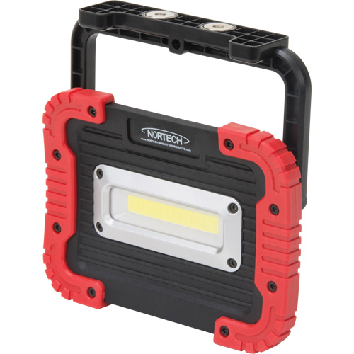 Nortech 9800R Portable Work Light, LED, 10 W, 1000 Lumens, Plastic Housing