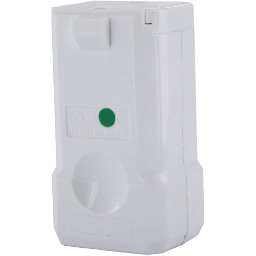 Leviton 8659-V Hospital Grade Plug Connector, 6-15R, Nylon