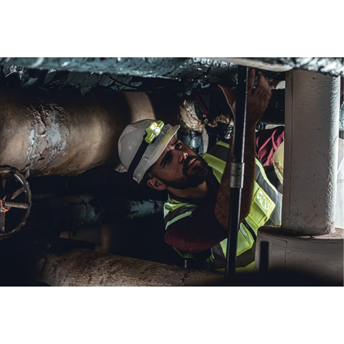 Streamlight 61460 USB HAZ-LO&reg; Intrinsically Safe Headlamp, LED, 250 Lumens, 7 Hrs. Run Time, Rechargeable Batteries