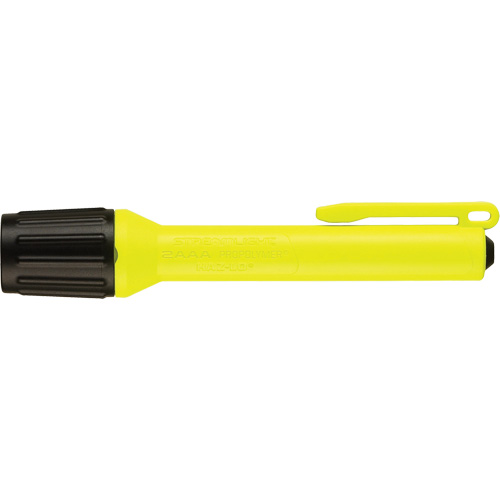 Streamlight 66505 Lampe de poche &agrave; s&eacute;curit&eacute; intrins&egrave;que ProPolymer HAZ-LO 2AAA, DEL, 60 lumens, Piles AAA
