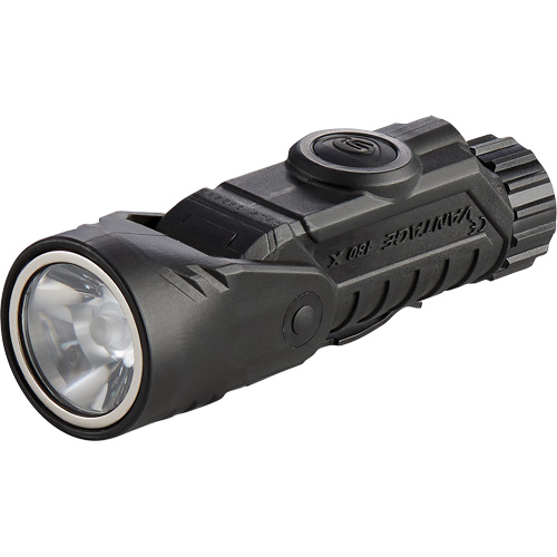 Streamlight 88913 Vantage&reg; 180 X Multi-Fuel Helmet/Right Angle Flashlight, LED, Rechargeable/CR123A Batteries, Nylon Polymer
