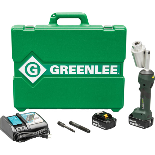 Greenlee LS100X11A Intelli-Punch Battery-Hydraulic Knockout Driver Kit