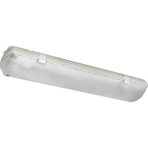 Beghelli BS100LED2HTMOWT40120V Luminaire &eacute;tanche aux vapeurs Illumina, Polycarbonate, DEL, 120 - 277 V