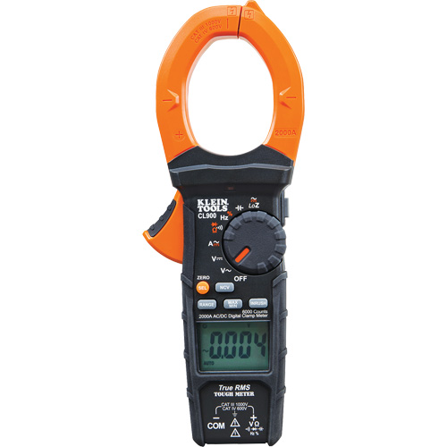 Klein Tools CL900 Digital Clamp Meter, AC/DC Voltage, AC/DC Current
