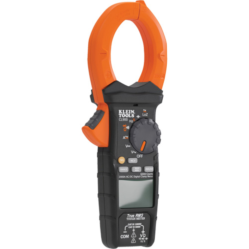 Klein Tools CL900 Digital Clamp Meter, AC/DC Voltage, AC/DC Current