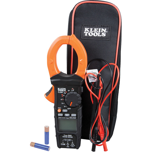 Klein Tools CL900 Digital Clamp Meter, AC/DC Voltage, AC/DC Current