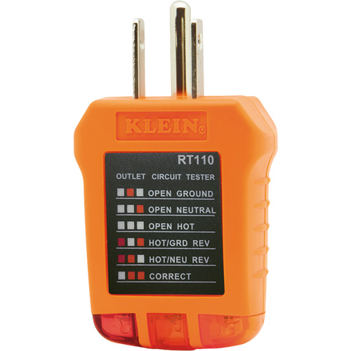 Klein Tools RT110 Testeur de prise de courant