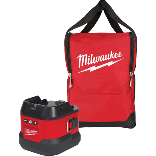 Milwaukee 49-16-2123B Pied portatif pour projecteur orientable polyvalent &agrave; t&eacute;l&eacute;commande M18 avec sac de transport