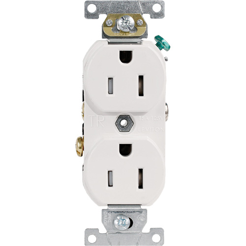 Leviton TCR15-W Duplex Receptacle