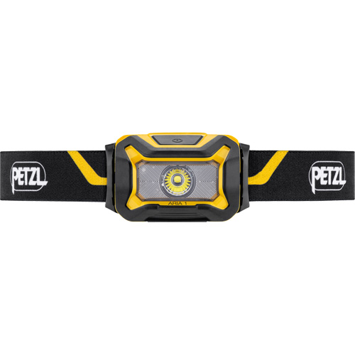 Petzl E069AA00 Lampe frontale Aria 1, DEL, 350 lumens, 2 hres de fonctionnement, piles AAA/Rechargeable