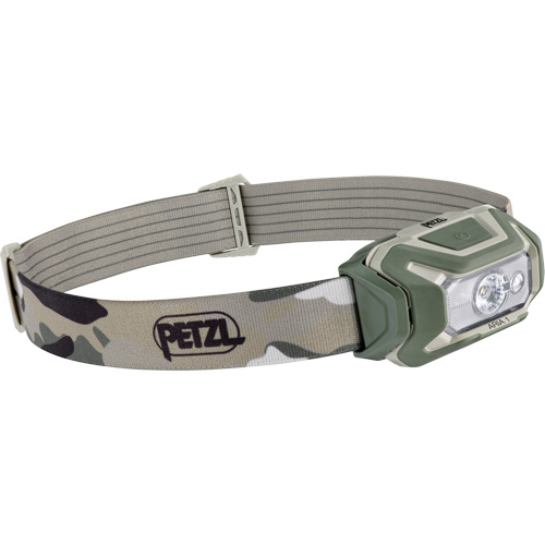 Petzl E069BB01 Lampe frontale RGB Aria 1, DEL, 350 lumens, 2 hres de fonctionnement, piles AAA/Rechargeable