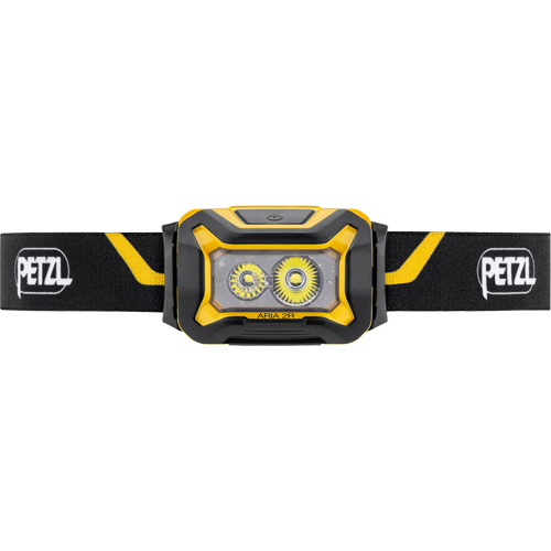 Petzl E070CA00 Aria 2R Headlamp, LED, 650 Lumens, 2 Hrs. Run Time, AAA/Rechargeable Batteries