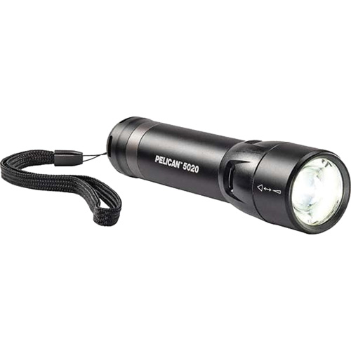 Pelican 050200-0100-110 5020 Flashlight, LED, 586 Lumens, AAA Batteries