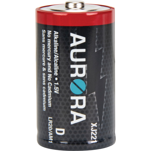 Outils Aurora XJ221 Piles alcalines industrielles, D, 1,5 V